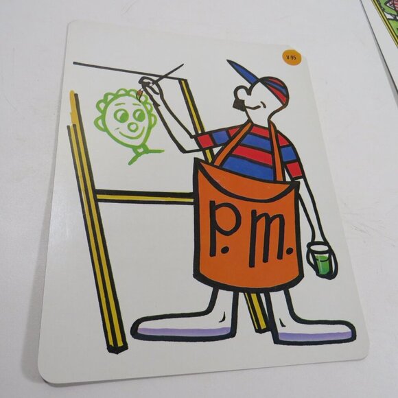 Peabody 60s story (8) cards Painting, Seasons Vintage Artwork - Picture 3 of 11